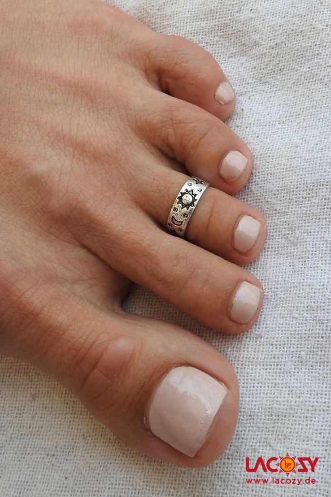 Zehenring SUN | 925.- Silber