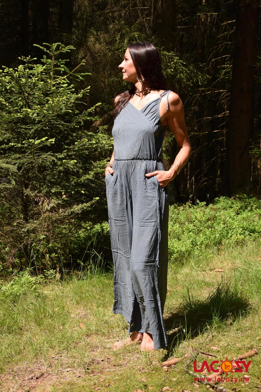 Jumpsuit ARI Damen Grau LaCozy