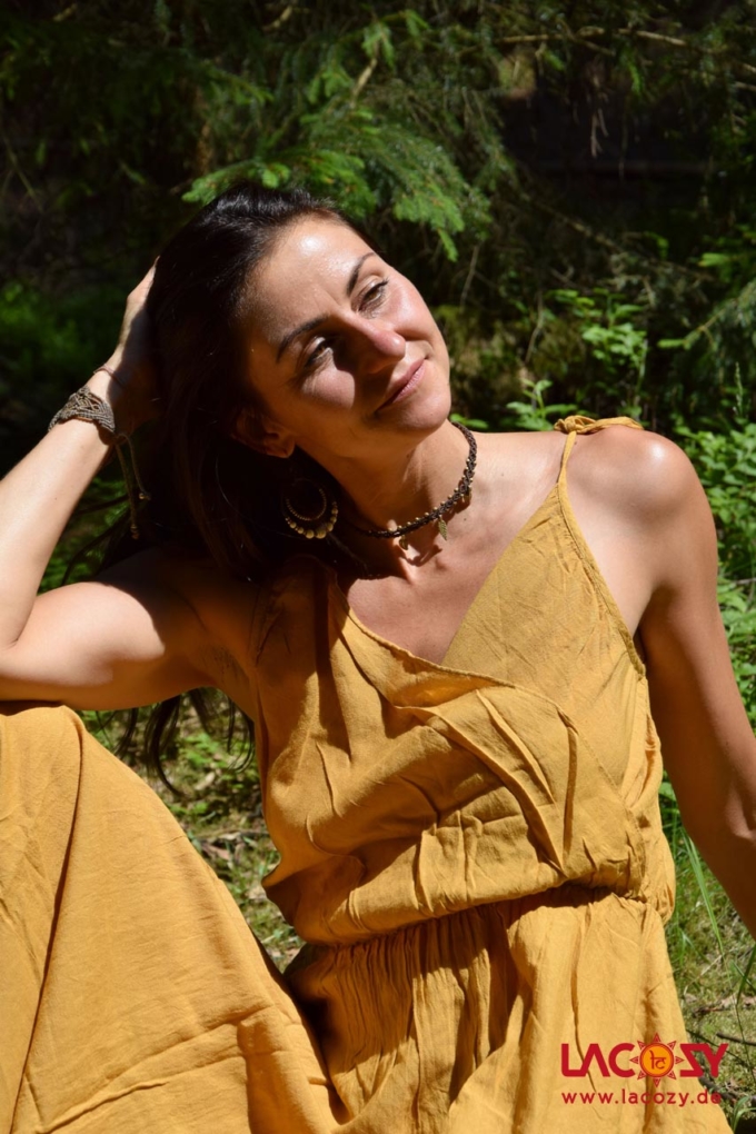Kleid SOHO Damen Senfgelb – Bild 6