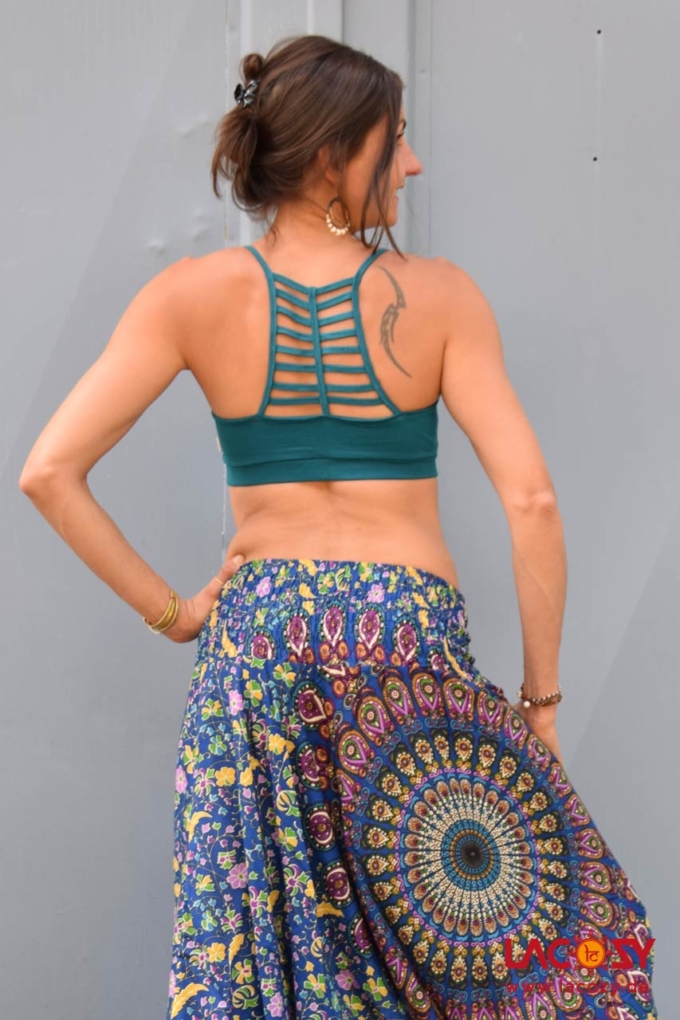 Bustier Top CHI Yoga Oberteil Türkis – Bild 4