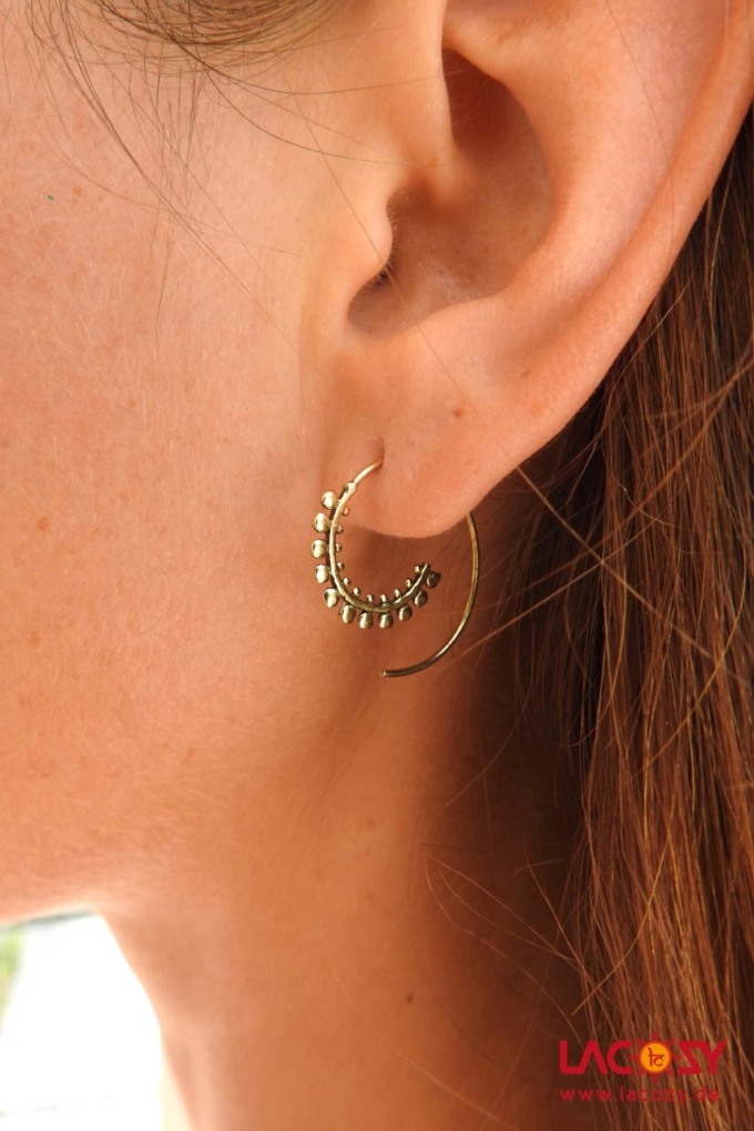 Kleine Creole DOTS | Gold