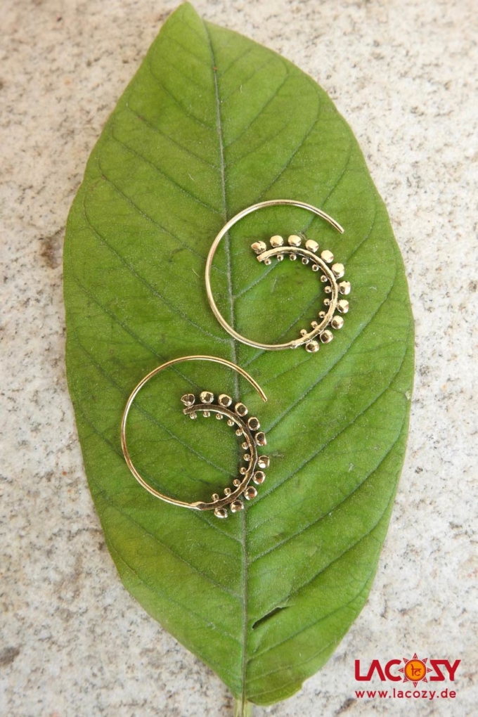 Kleine Creole DOTS | Gold – Bild 2