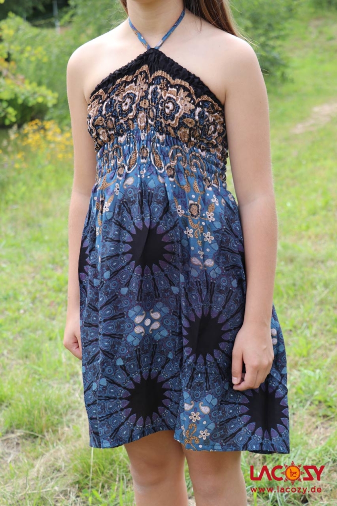 Sommerkleid und Rock mit Paisleymuster Dunkelgrau – Bild 6