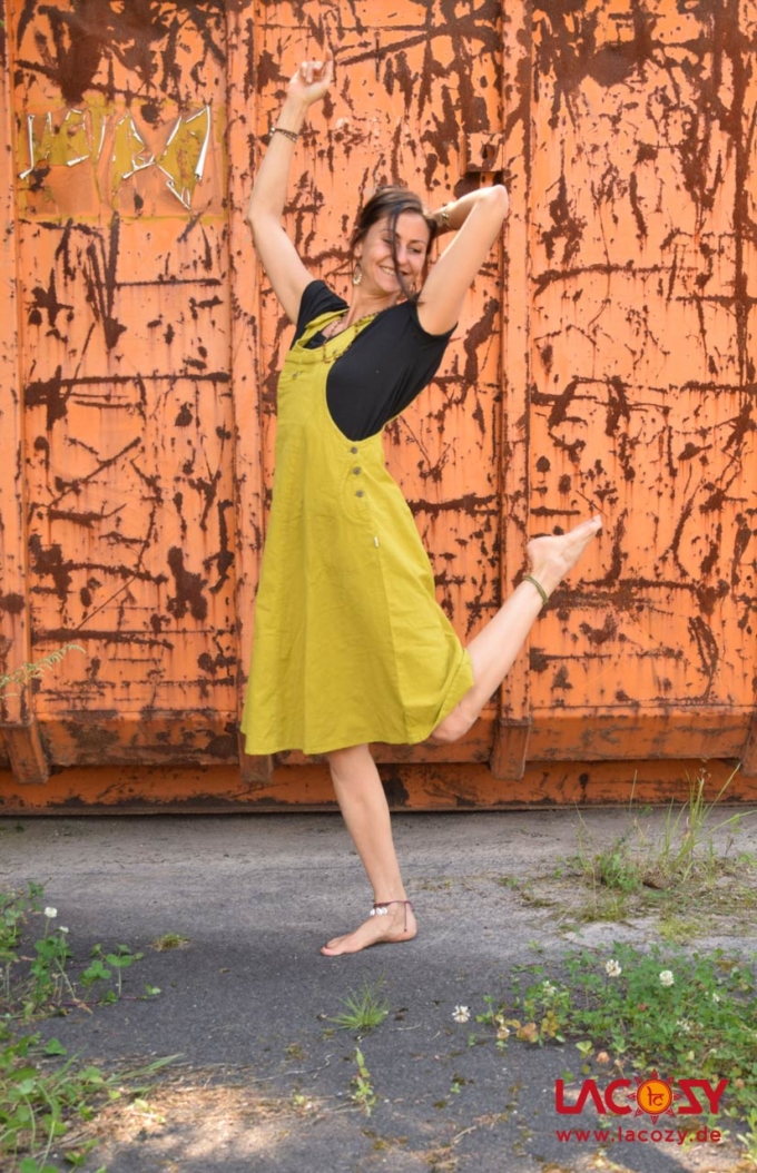 Latzkleid NALA Damen | Lemon – Bild 4
