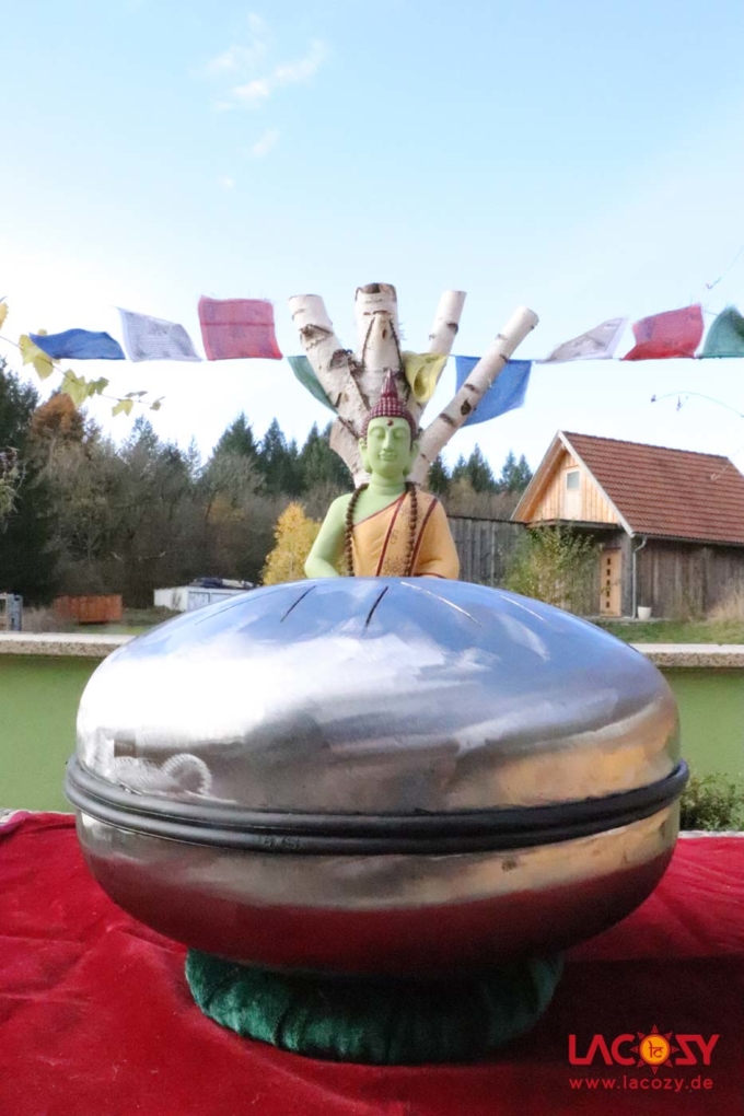 Doppelseitige Steeldrum/ Zungentrommel - Handmade - Upcycling