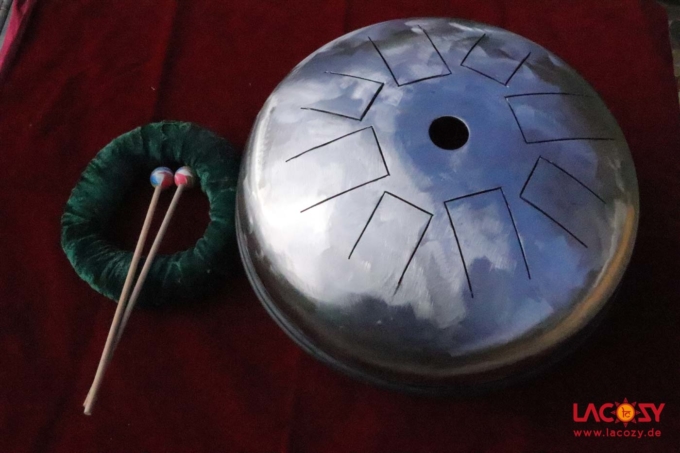 Doppelseitige Steeldrum/ Zungentrommel - Handmade - Upcycling – Bild 4