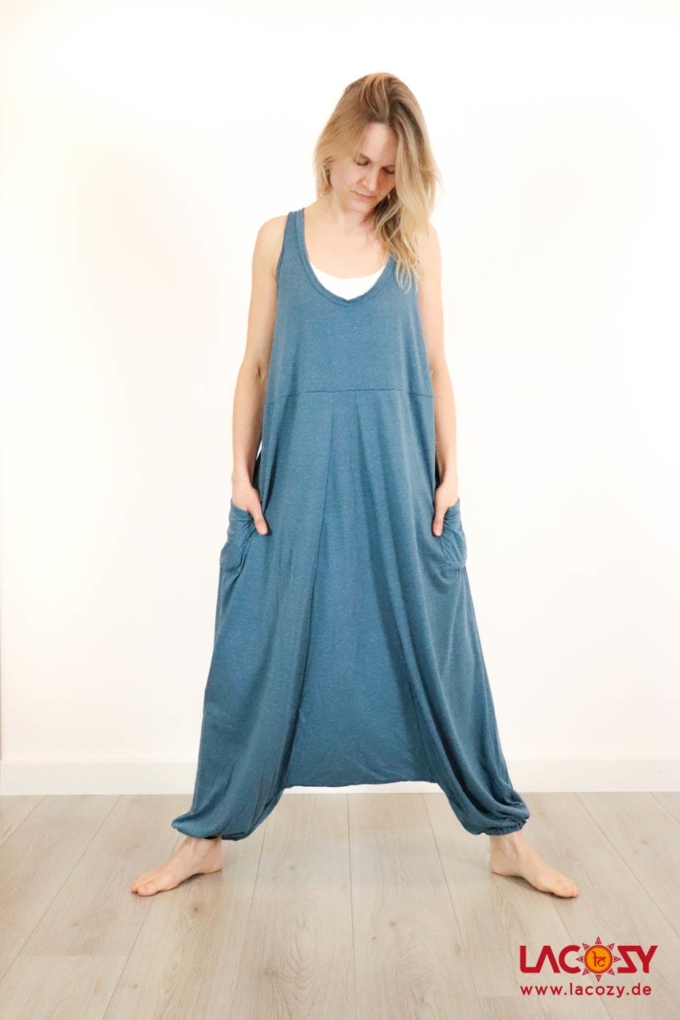 Jumpsuit AKASH Haremstyle Overall | Petrol