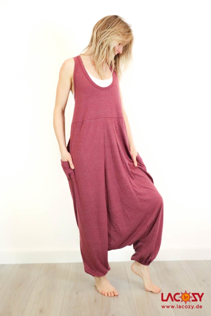 Jumpsuit AKASH Haremstyle Overall | Rot