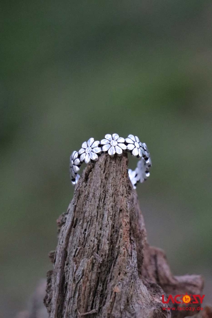 Silber Ring FREUDE – Bild 2