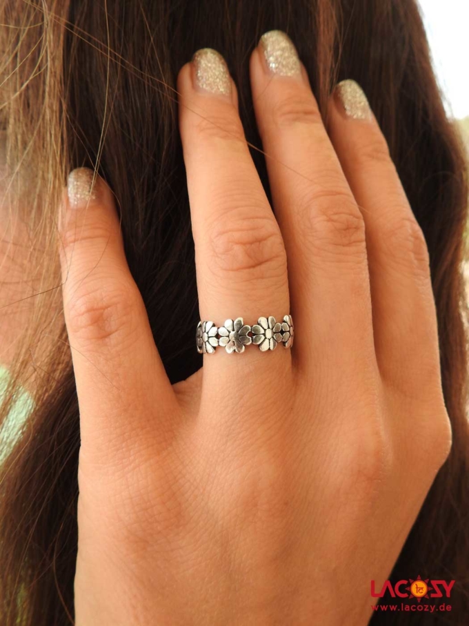 Silber Ring FREUDE – Bild 4