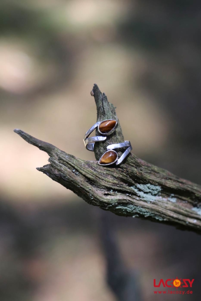 Ring ARTA mit Tigerauge  Silber |  Tigerauge