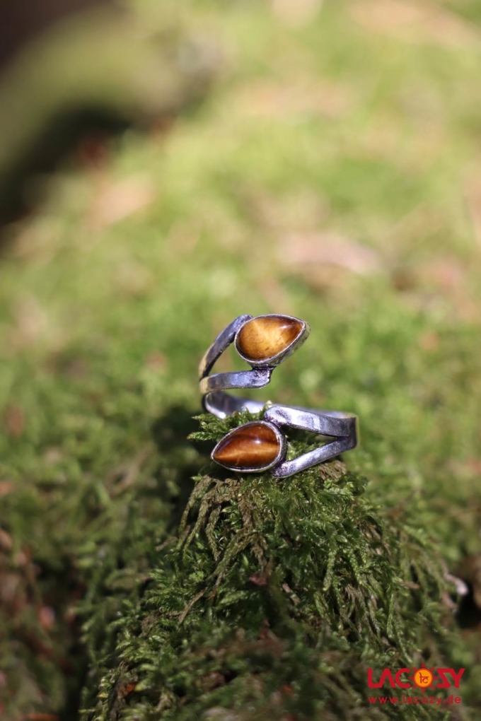 Ring ARTA mit Tigerauge  Silber |  Tigerauge – Bild 4