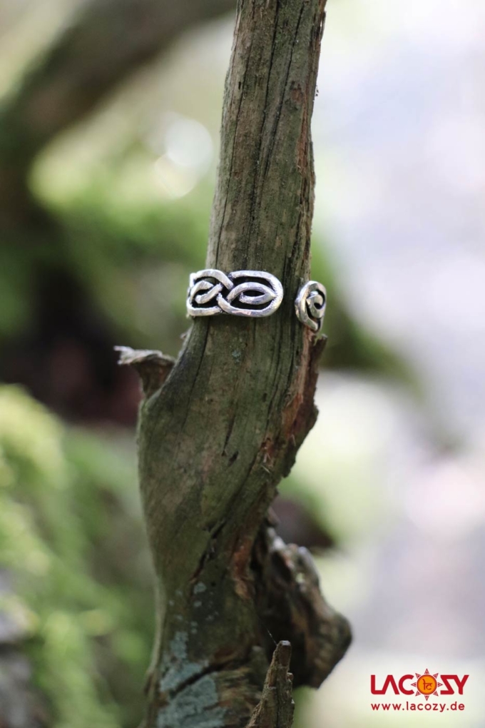 Keltischer Ring JUNA | Silber – Bild 3