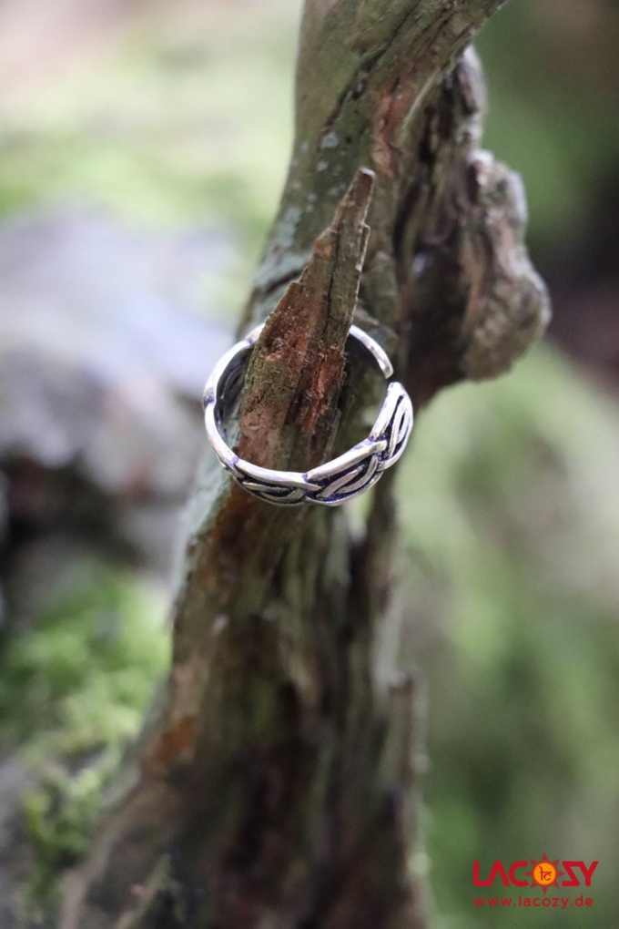 Keltischer Ring JUNA | Silber – Bild 4