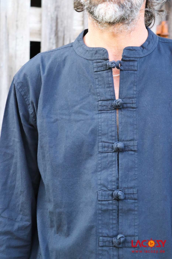 Männer Hemd Kurtha TOKYO Herren Schwarz – Bild 6