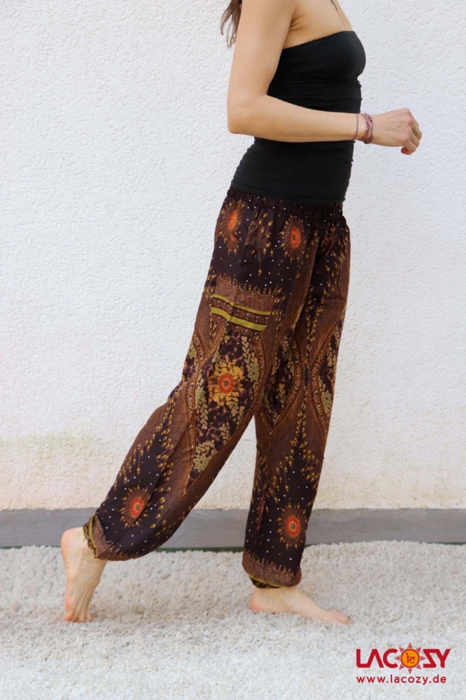 Luftige Pumphose ASIAN SUN Braun