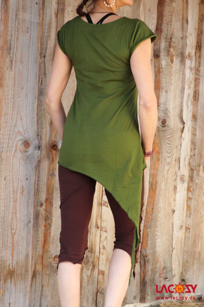 Zipfeltop Hippie-Oberteil Khaki – Bild 2