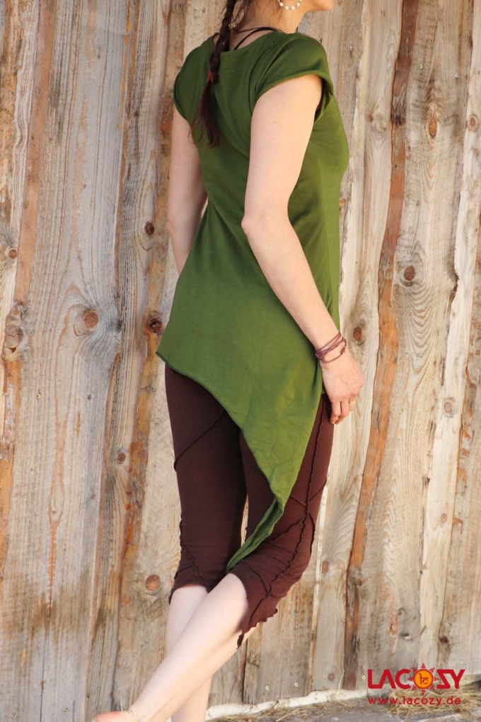 Zipfeltop Hippie-Oberteil Khaki – Bild 4