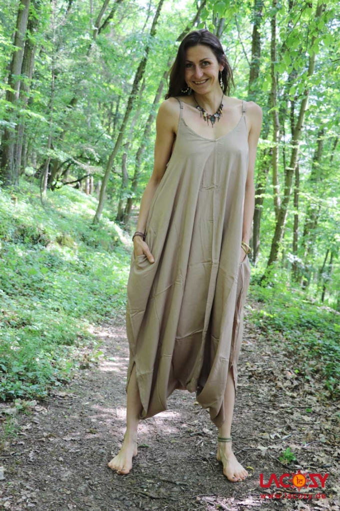 Overall/ Yoga Jumpsuit TINAJI Creme – Bild 3