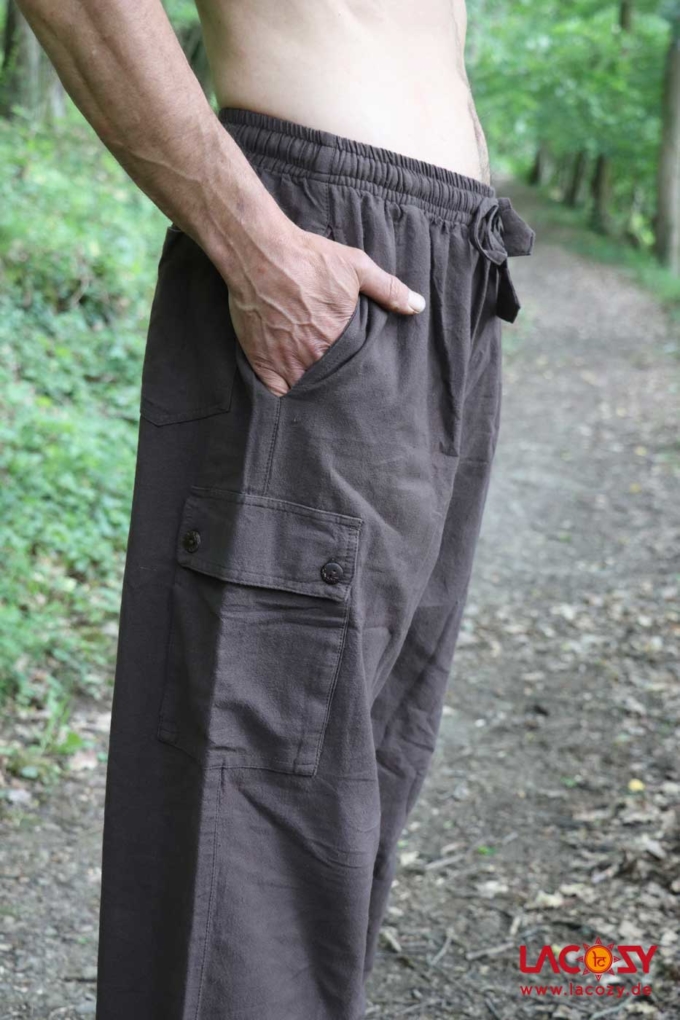Robuste Freizeithose für Herren AREY Braun – Bild 3