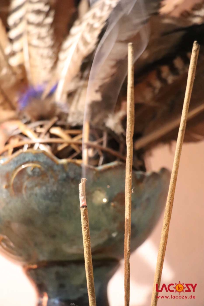 Original Nag Champa Räucherstäbchen von Satya Sai Baba  -blau- – Bild 3