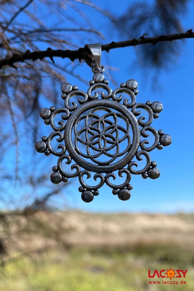 Anhänger LEBENSBLUME | Silber – Bild 2