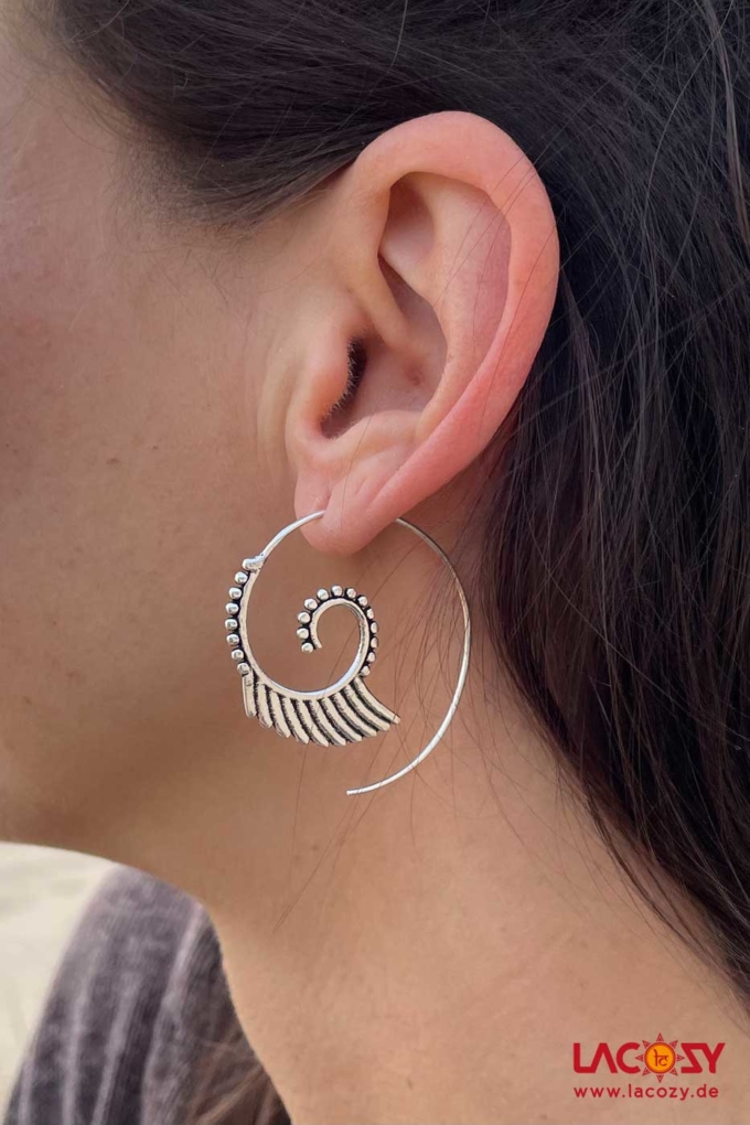 ANGELWINGS Kreolen | Silber