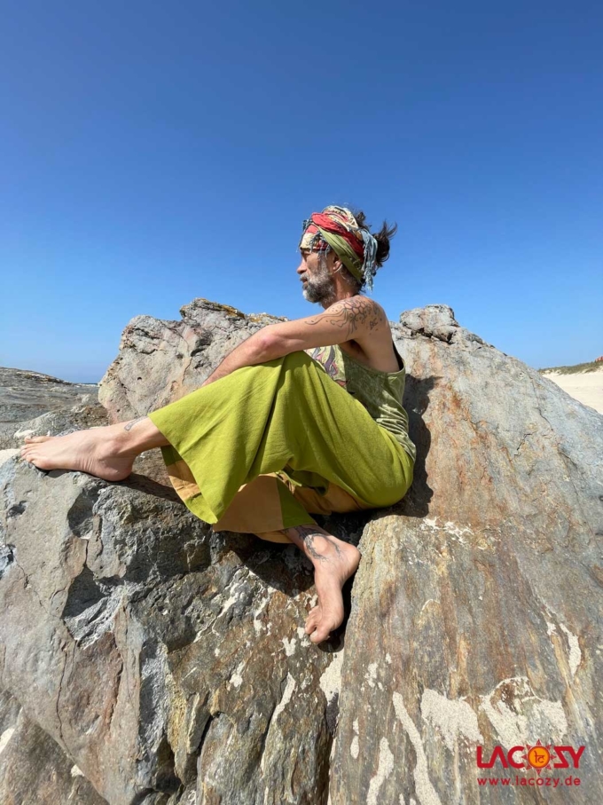 Thai Fisherman Pants SPECIAL Gelb | Gruen – Bild 3