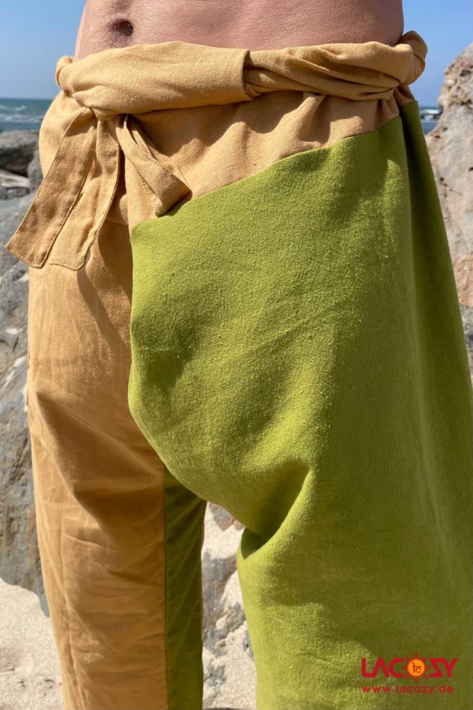 Thai Fisherman Pants SPECIAL Gelb | Gruen – Bild 4