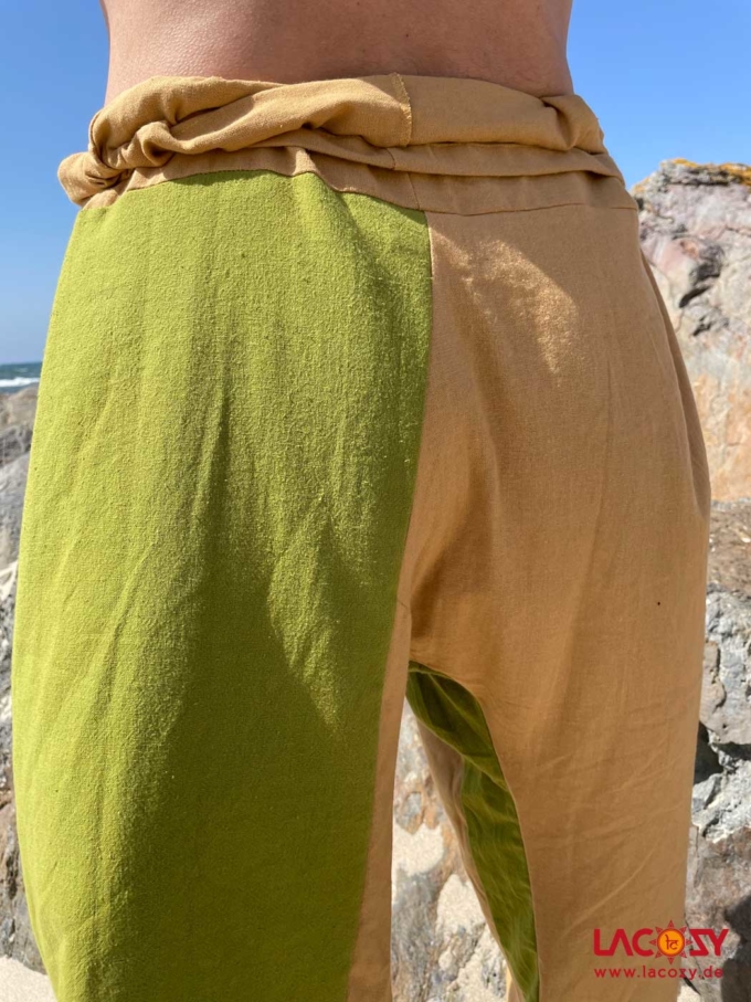 Thai Fisherman Pants SPECIAL Gelb | Gruen – Bild 5