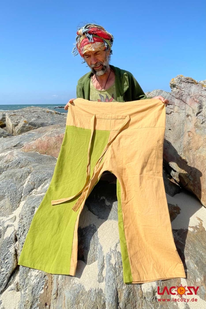 Thai Fisherman Pants SPECIAL Gelb | Gruen – Bild 7