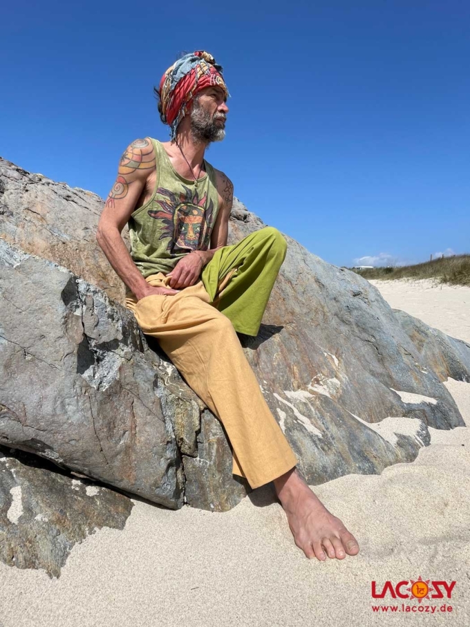 Thai Fisherman Pants SPECIAL Gelb | Gruen – Bild 9