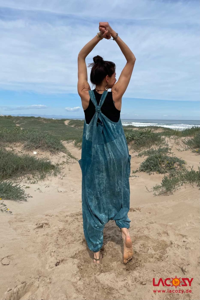 Jumpsuit Haremstyle Petrol | Stonewash – Bild 4