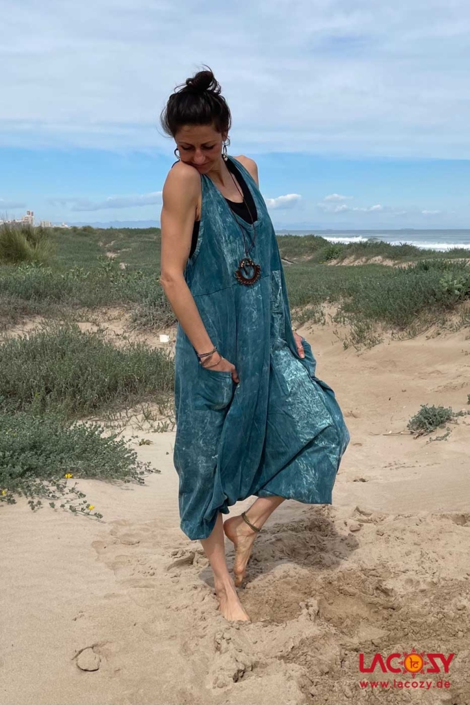 Jumpsuit Haremstyle Petrol | Stonewash – Bild 5