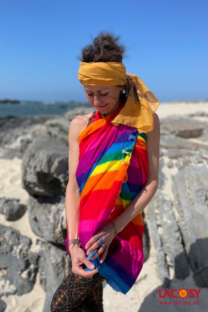 Sarong Strandtuch RAINBOW – Bild 3
