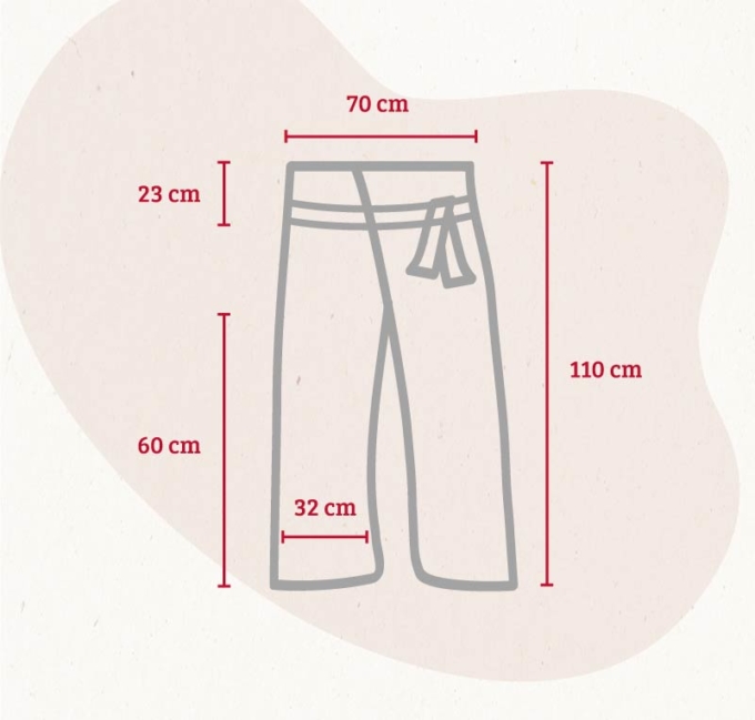 Thai Fisherman Pants SPECIAL Gelb | Gruen – Bild 8