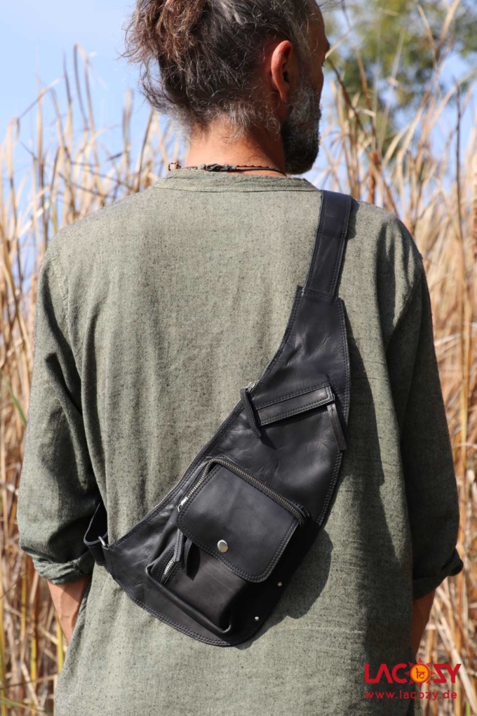 Cross Bodybag  KALI Unisex SCHWARZ | SILBER