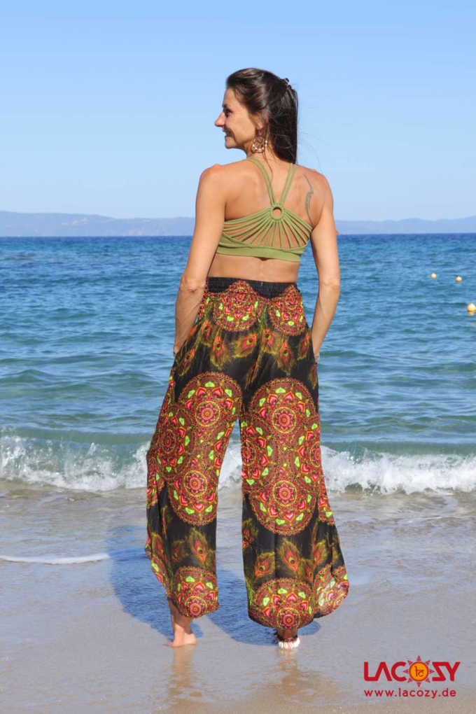 Yoga Top RIO Bustier | Grasgruen – Bild 4
