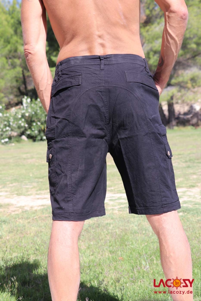 kurze Bermuda Shorts TIGO Schwarz – Bild 2