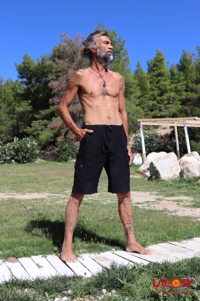 kurze Bermuda Shorts TIGO Schwarz – Bild 4