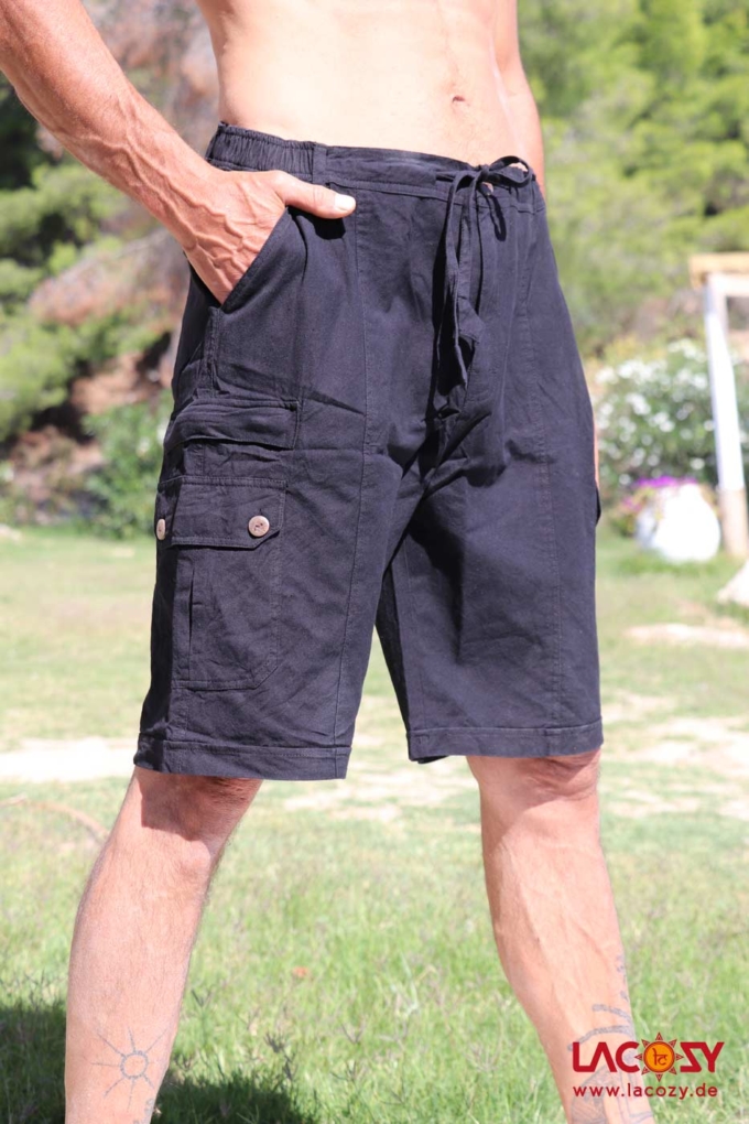 kurze Bermuda Shorts TIGO Schwarz – Bild 5