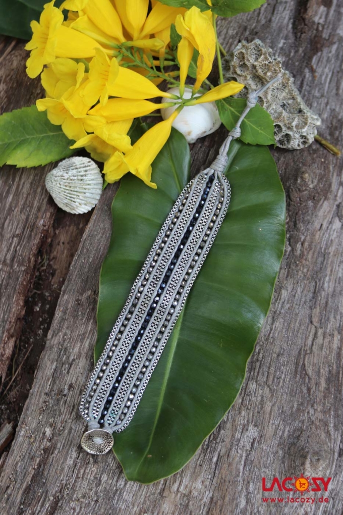 Armband COSMO | Anthrazit Silber – Bild 6