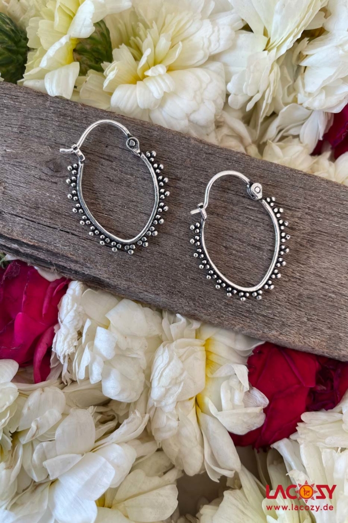 ORIENTAL DREAM Creolen | Silber