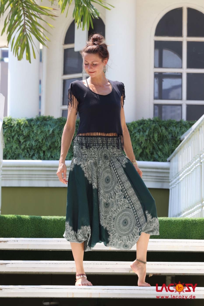 Haremshose GREEN MANDALA – Bild 3