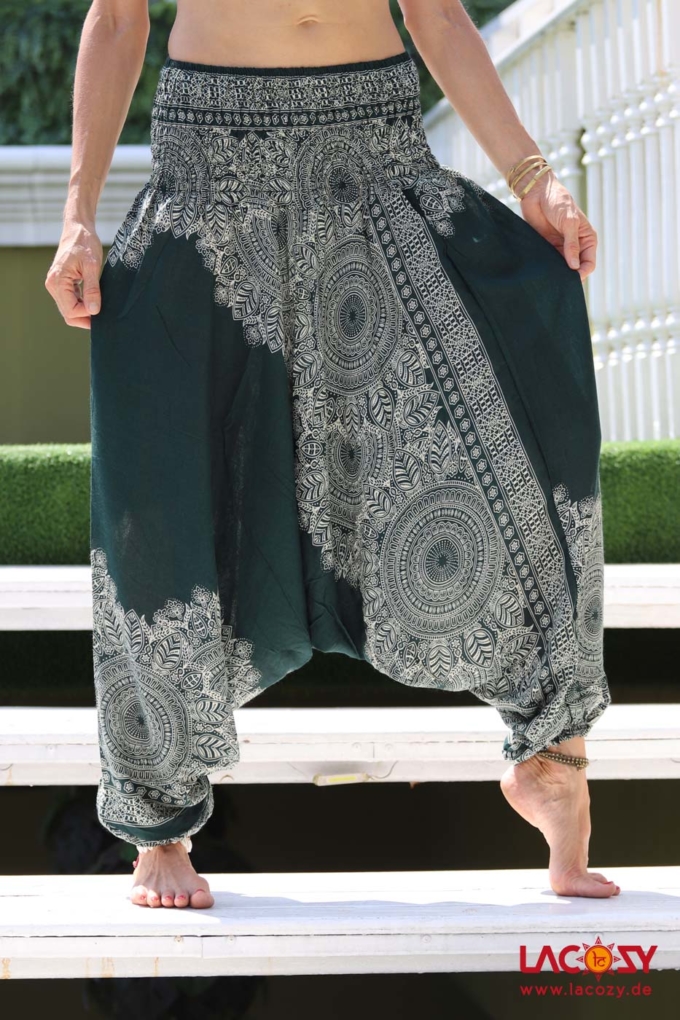 Haremshose GREEN MANDALA – Bild 6