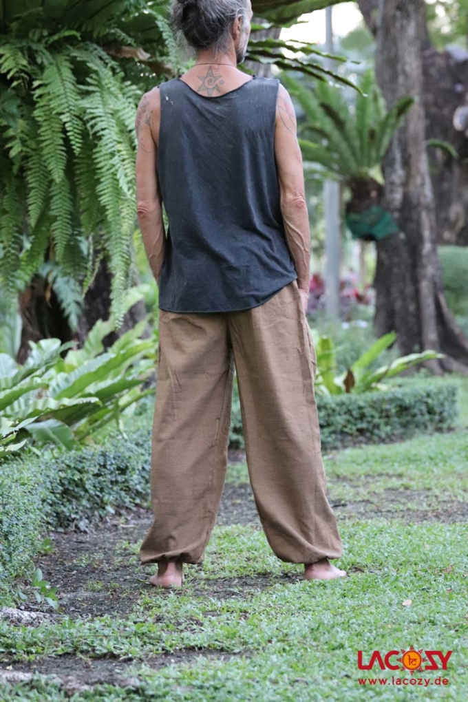 SHANKARA Herrenhose | Baumwolle | Sandfarben – Bild 5