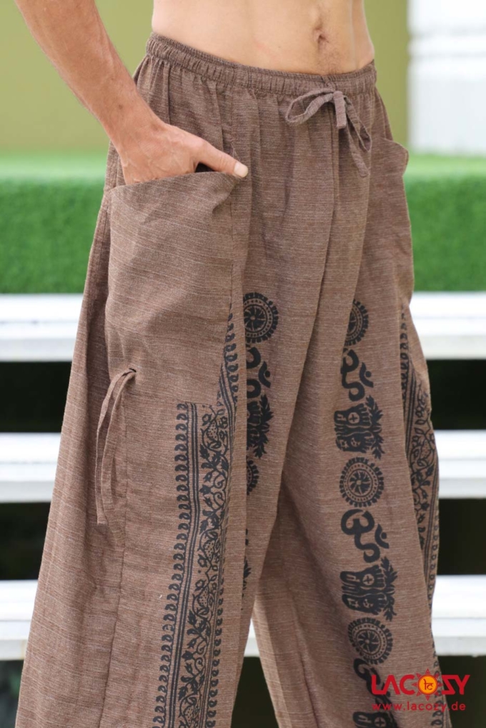 SHANTI Freizeithose für Herren Nussbraun – Bild 3
