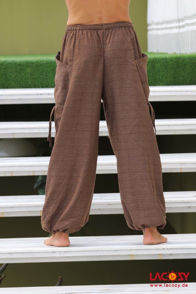 SHANTI Freizeithose für Herren Nussbraun – Bild 4