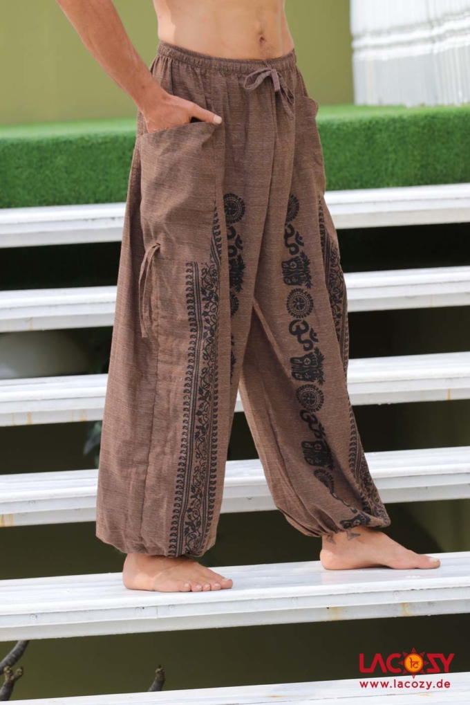 SHANTI Freizeithose für Herren Nussbraun – Bild 5