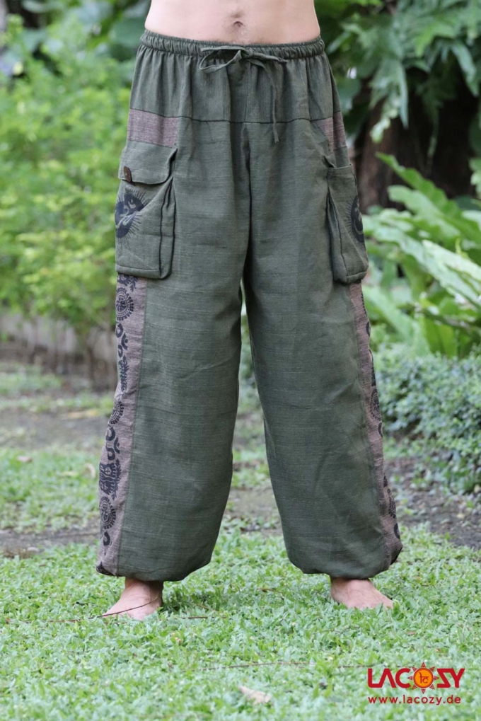YADU Herrenhose | Baumwolle| KHAKI